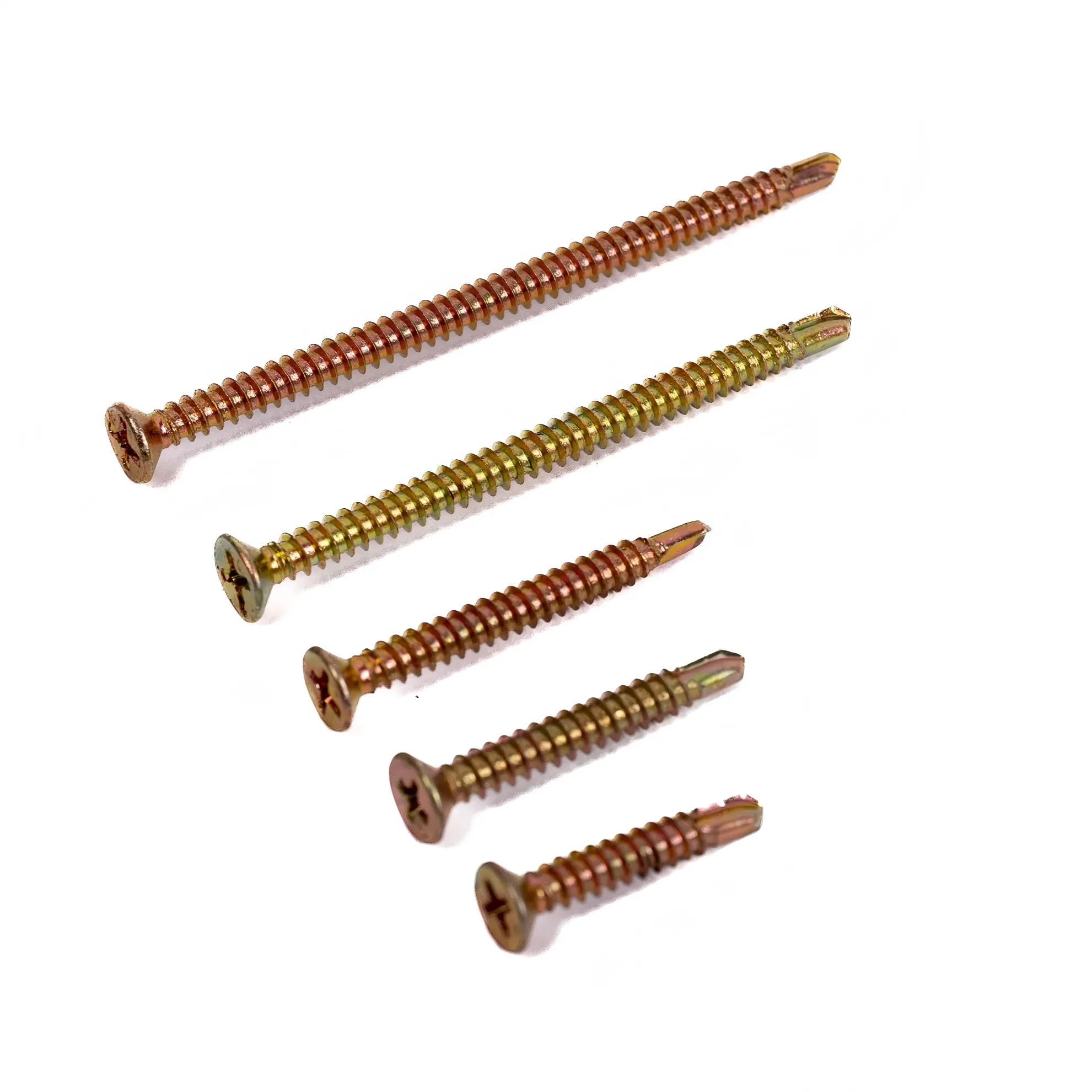 CSK/Flat Head Yellow-Galvanized <h4 style=