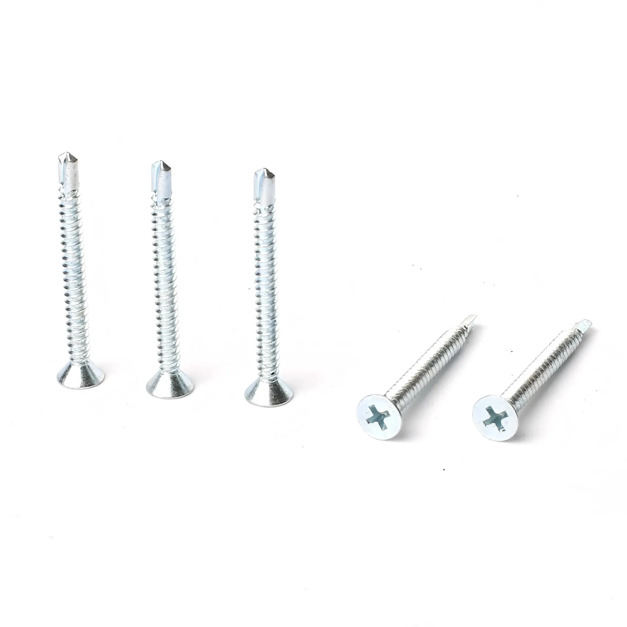 CSK/Flat Head Blue-Galvanized <h4 style=