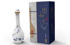 一團(tuán)和氣白酒包裝設(shè)計(jì)