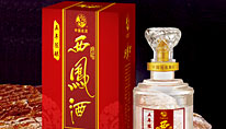 西鳳酒產(chǎn)品標(biāo)簽和包裝盒設(shè)計(jì)