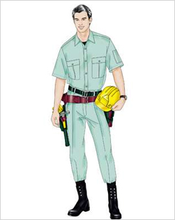 工程服02
