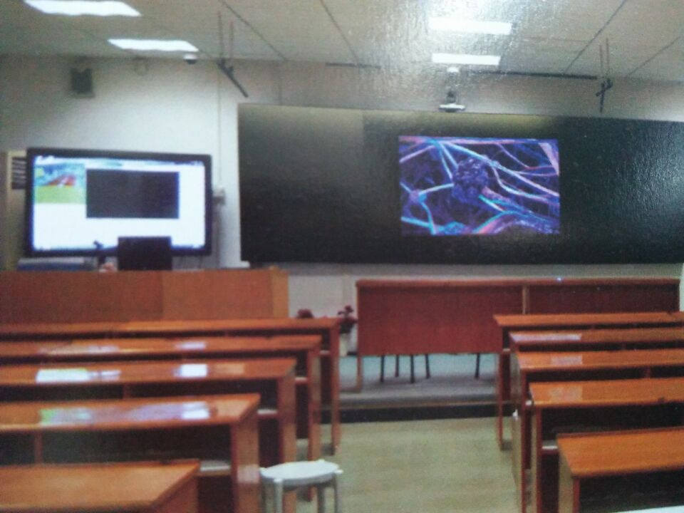 3D多功能教室效果图