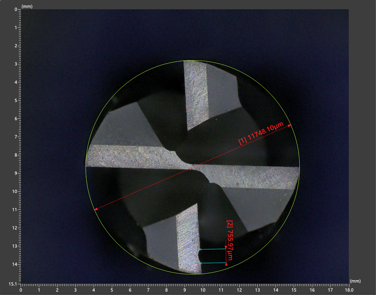 凯视迈3D数码显微镜应用于铣刀磨损缺陷观察