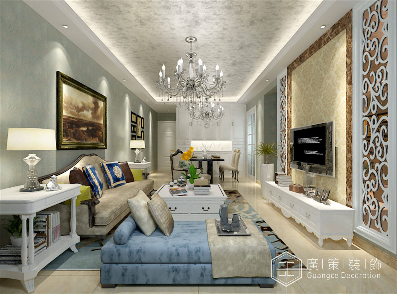 中海深圳灣畔  185㎡  簡歐美格調