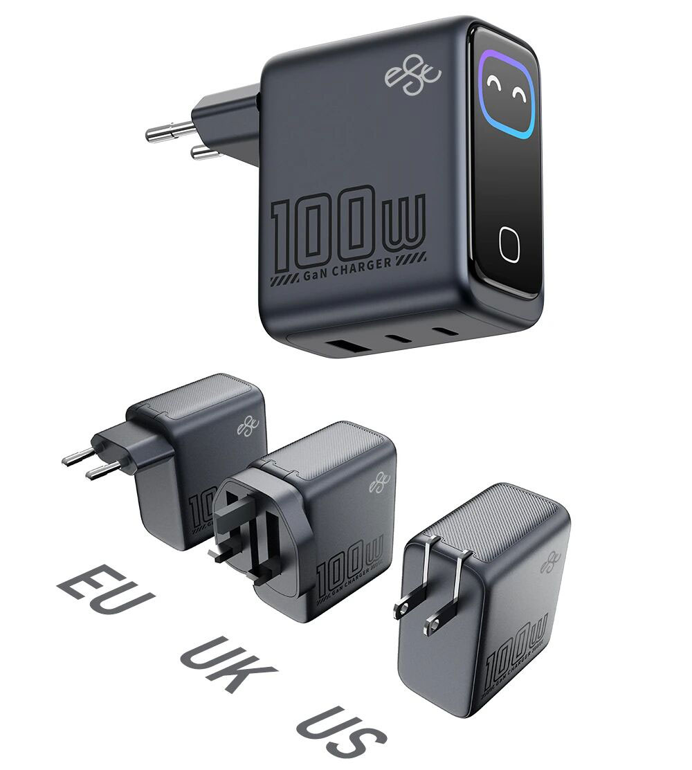 100W GaN Screen Disp