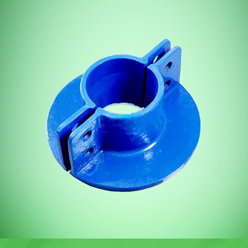 Split puddle flange of ductile iron