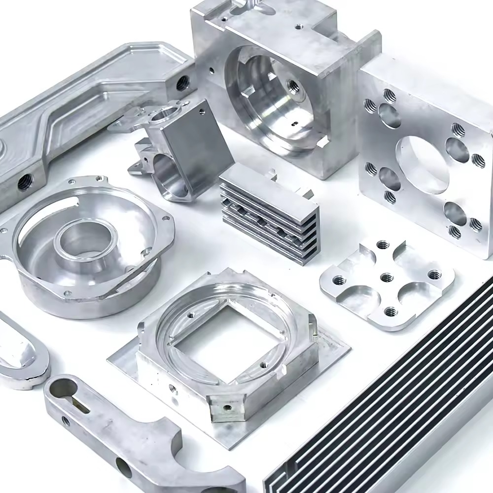 Precision CNC Milled Aluminum Mechanical Housings & Interface Blocks