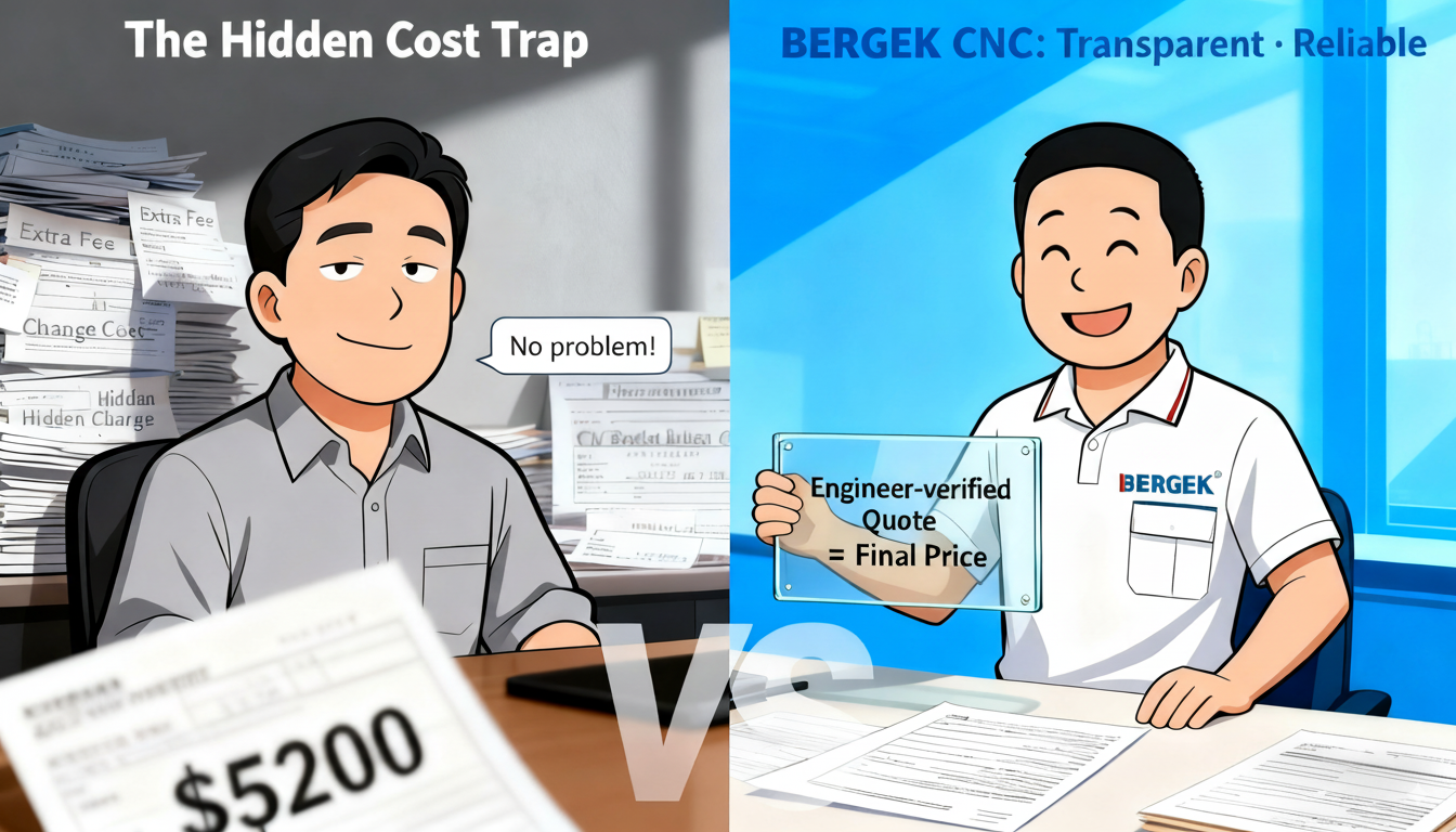 Case Study: How a Failed Mold Wasted $4,500 and Two Months — Why the Client Chose BERGEK