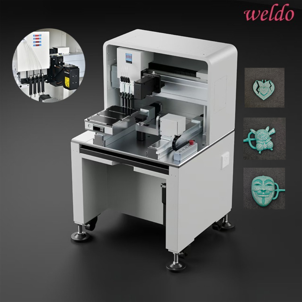 hiphop style silver jewelry pendant wax stone setting machine