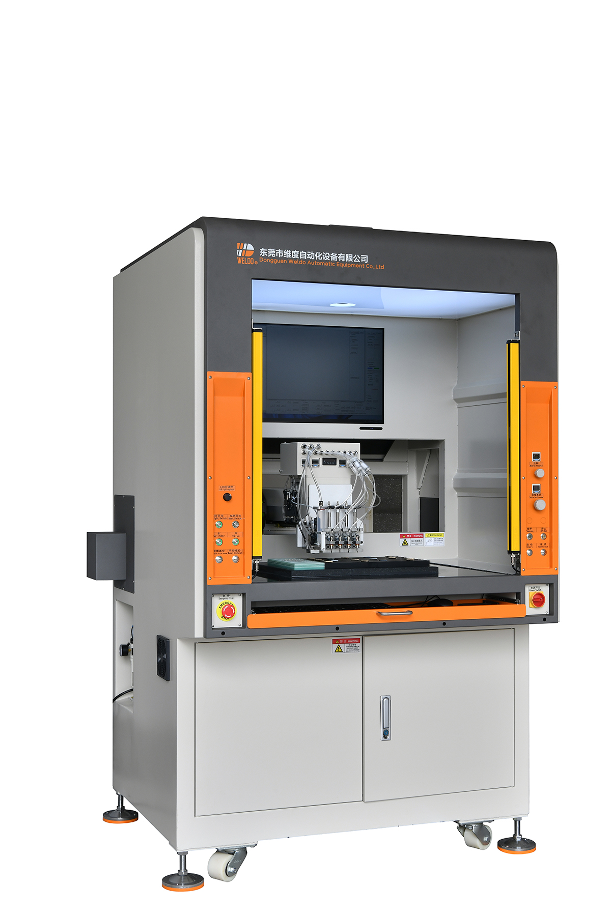 intelligent visual diamond stone bonding machine