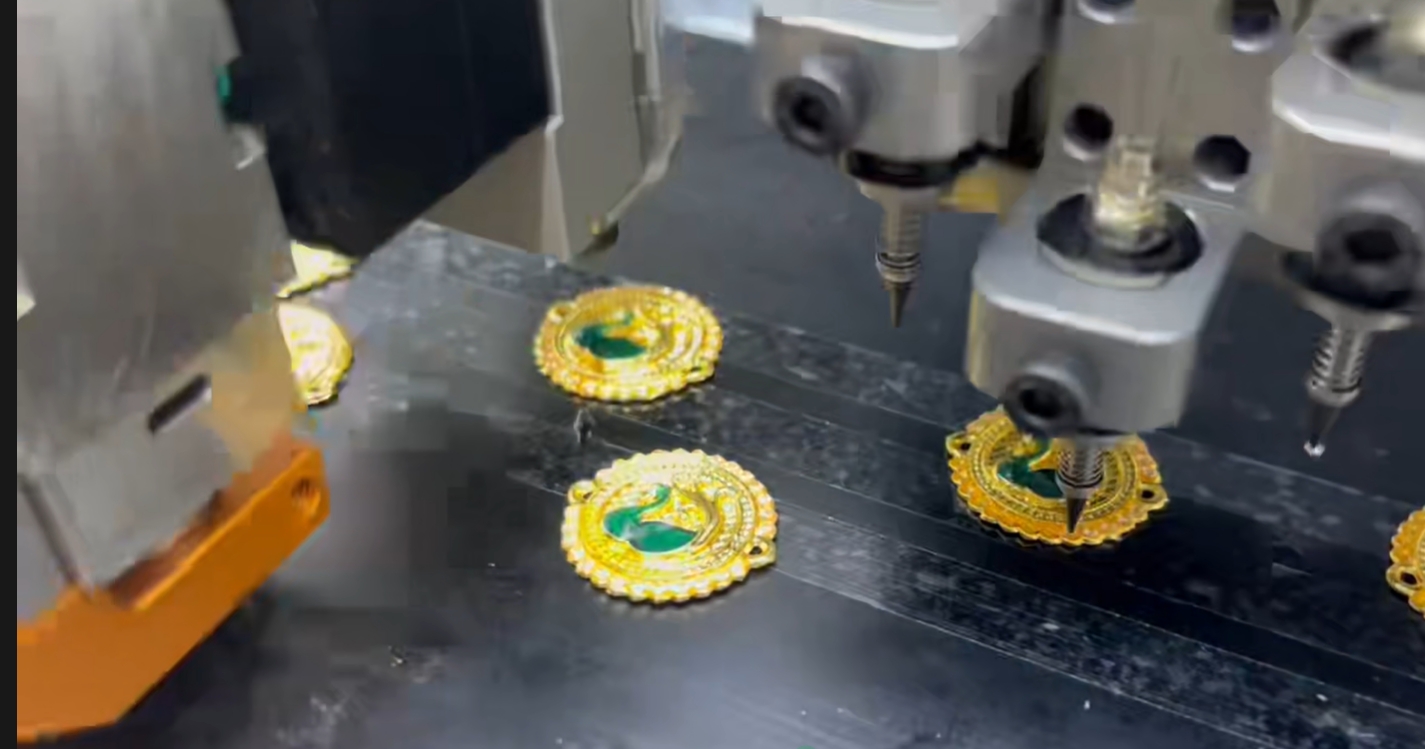 10 Years Later, Indian Client Returns to Test Our Jewelry Diamond Setting Robot