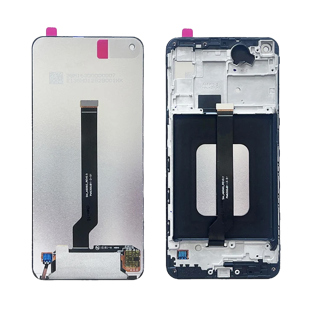 Samsung A60 LCD Screen mobile phone spare parts Original Replacement For Samsung A60 Display Assembly