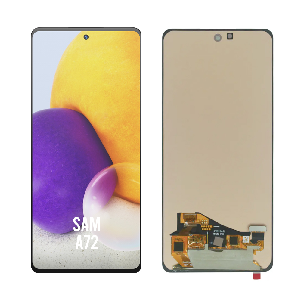 Samsung A72 LCD Screen SM-A725 LCD Display Touch Screen For Samsung A72 Replacement Frame