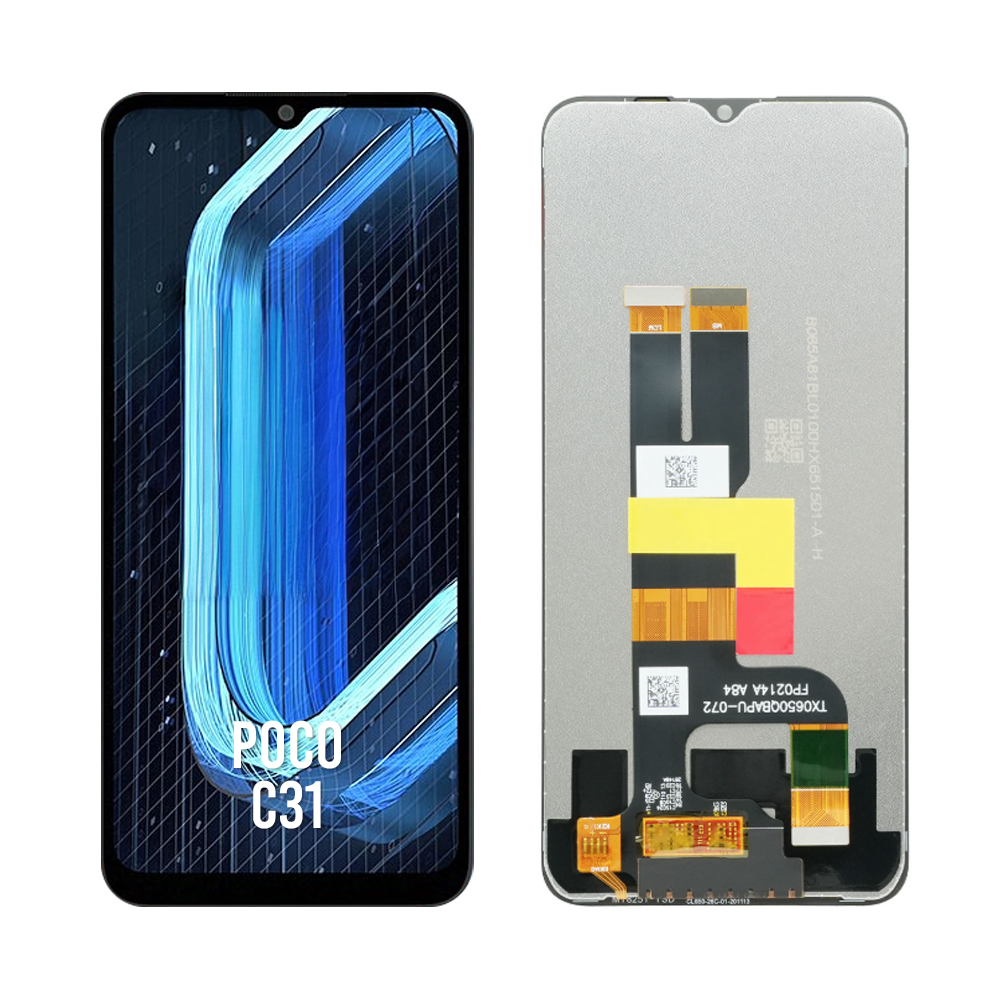 Xiaomi Poco C31 C3 Display Mzb0A0Min M2006C3Mii Mzb07Rjin  Lcd With Frame  Screen Touch Digitizer Sensor Assembly