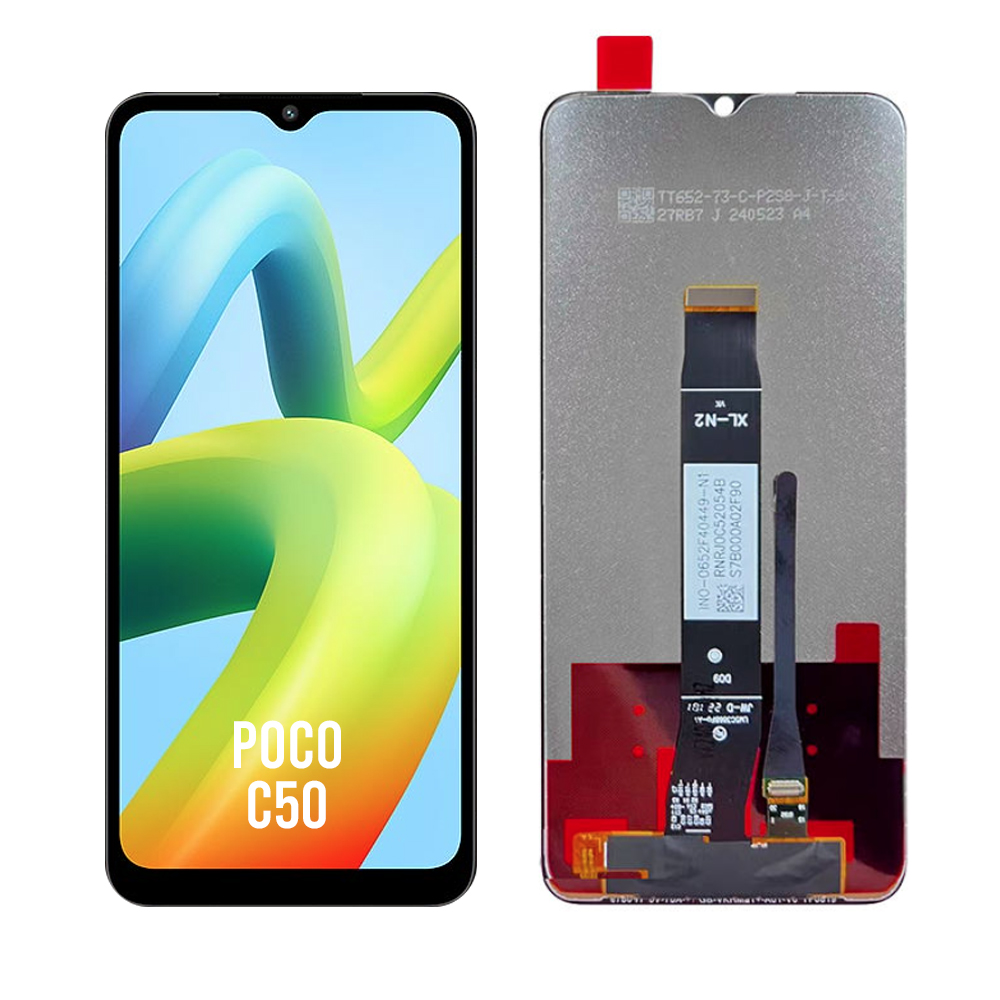 Xiaomi Poco C50 Lcd Mzb0D3Din 220733Spi Touch Screen Digitizer Assembly With Frame Replacement For Xiaomi Poco C50  Display