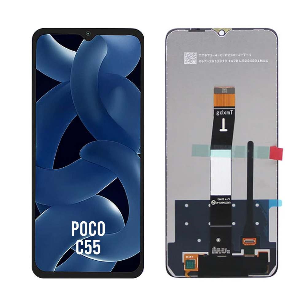 Xiaomi Poco C55 Pantalla Lcd With Frame Replacement For Poco C55 Touch Screen Display
