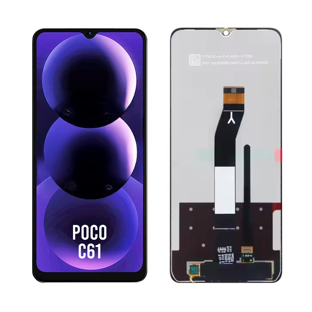 Xiaomi Poco C61 Lcd 2312Bpc51H Touch Panel Screen Digitizer With Frame For Xiaomi Poco C61 Pantalla