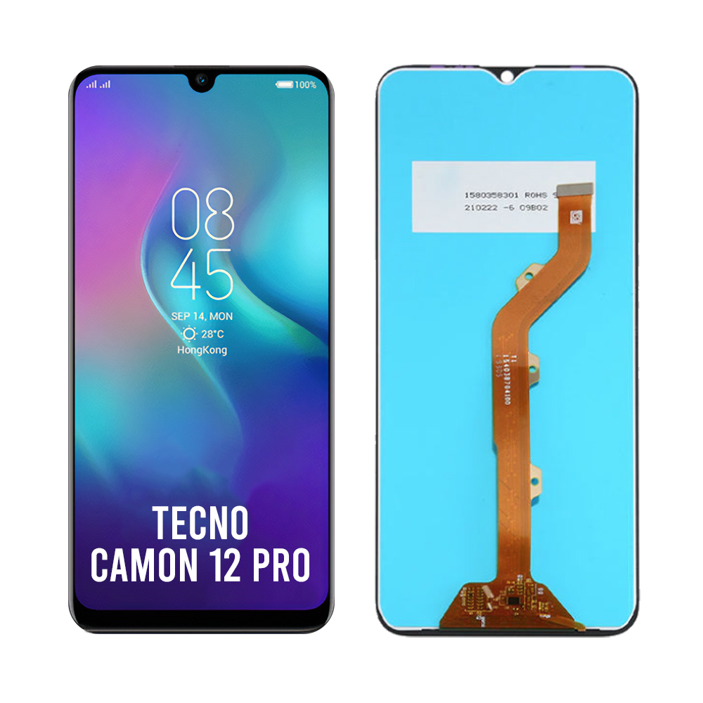 Tecno Camon 12 Pro Screen Cc9 Lcd Display Touch Screen Digitizer Assembly Repair