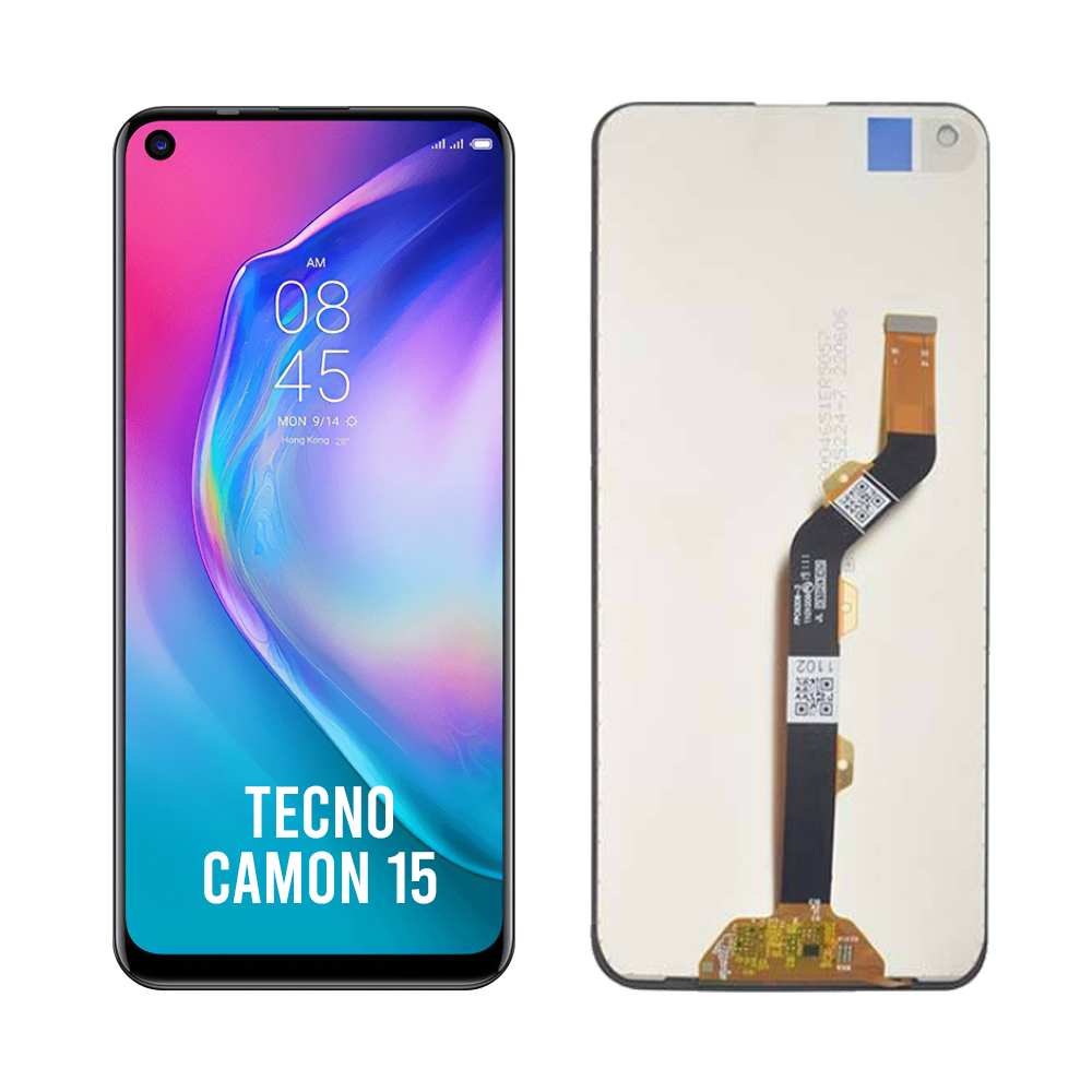Tecno Camon 15 Camon Cd7 Display Panel Lcd Screen With Frame