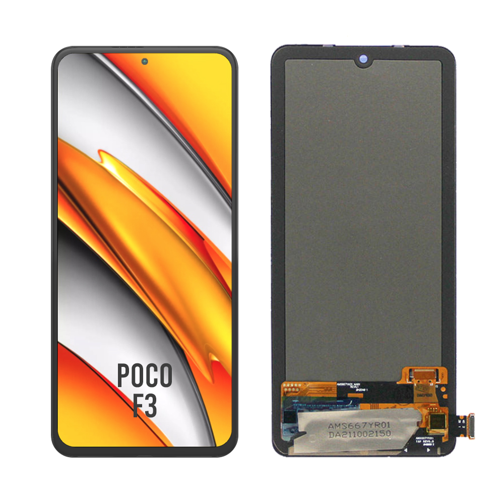 Xiaomi Poco F3 Screen With Frame Smartphone Touch Panel Digitizer For Poco F3 M2012K11Ag Pantalla Lcds
