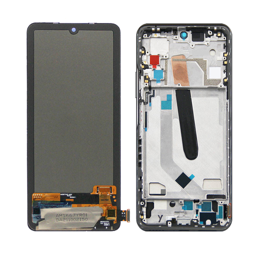Xiaomi Poco F3 Screen With Frame Smartphone Touch Panel Digitizer For Poco F3 M2012K11Ag Pantalla Lcds