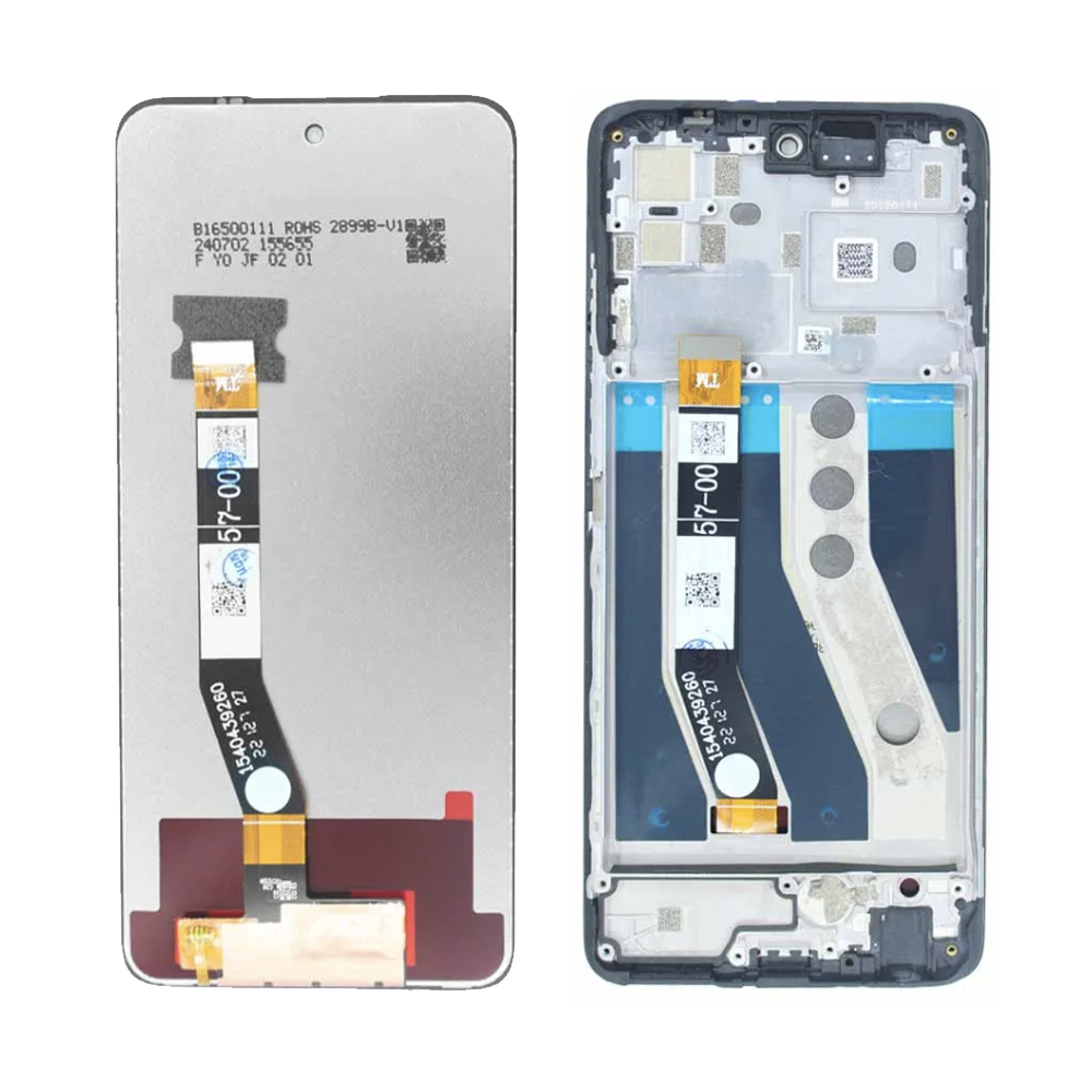 Moto G62 Screen Original 6.5'' For Motorola G62  Display Xt2223-1 Moto G62 Lcd Touch Screen Digitizer Assembly With Frame