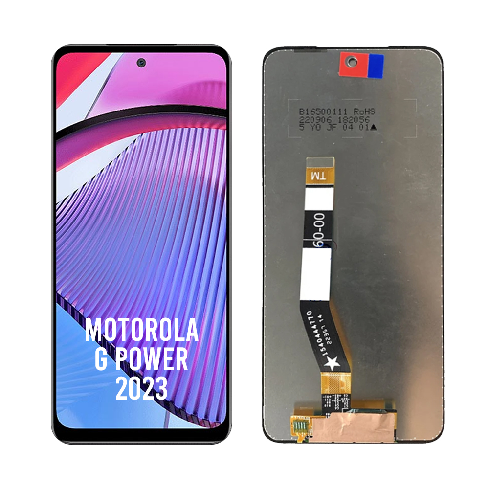 Moto G Power 5G 2023 Lcd Display 6.5“ For Motorola Moto G Power 5G  2023 Touch Panel Digitizer With Frame Assembly