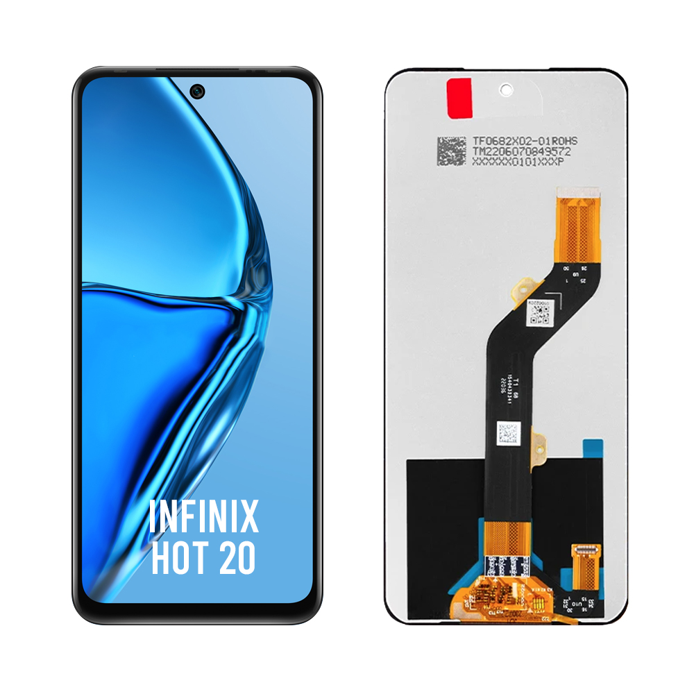 Infinix Hot 20 Lcd Screen Wholesale For Infinix Hot 20 Play Display Infinix Hot 20 X6825 Repair Parts