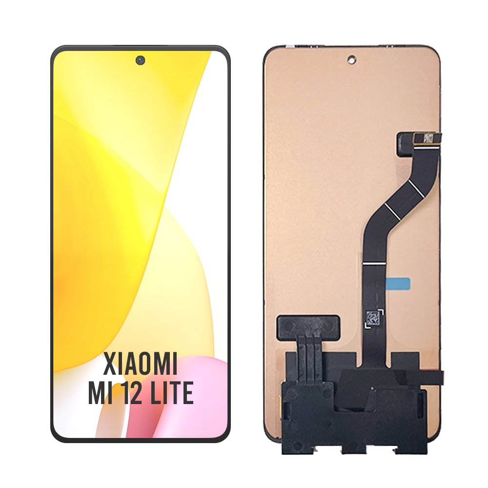 Xaomi Mi 12 Lite Pantalla Super Amoled Lcd For Xiaomi Mi 12 Lite 2203129G Touch Screen Digitizer Assembly  For Xiaomi