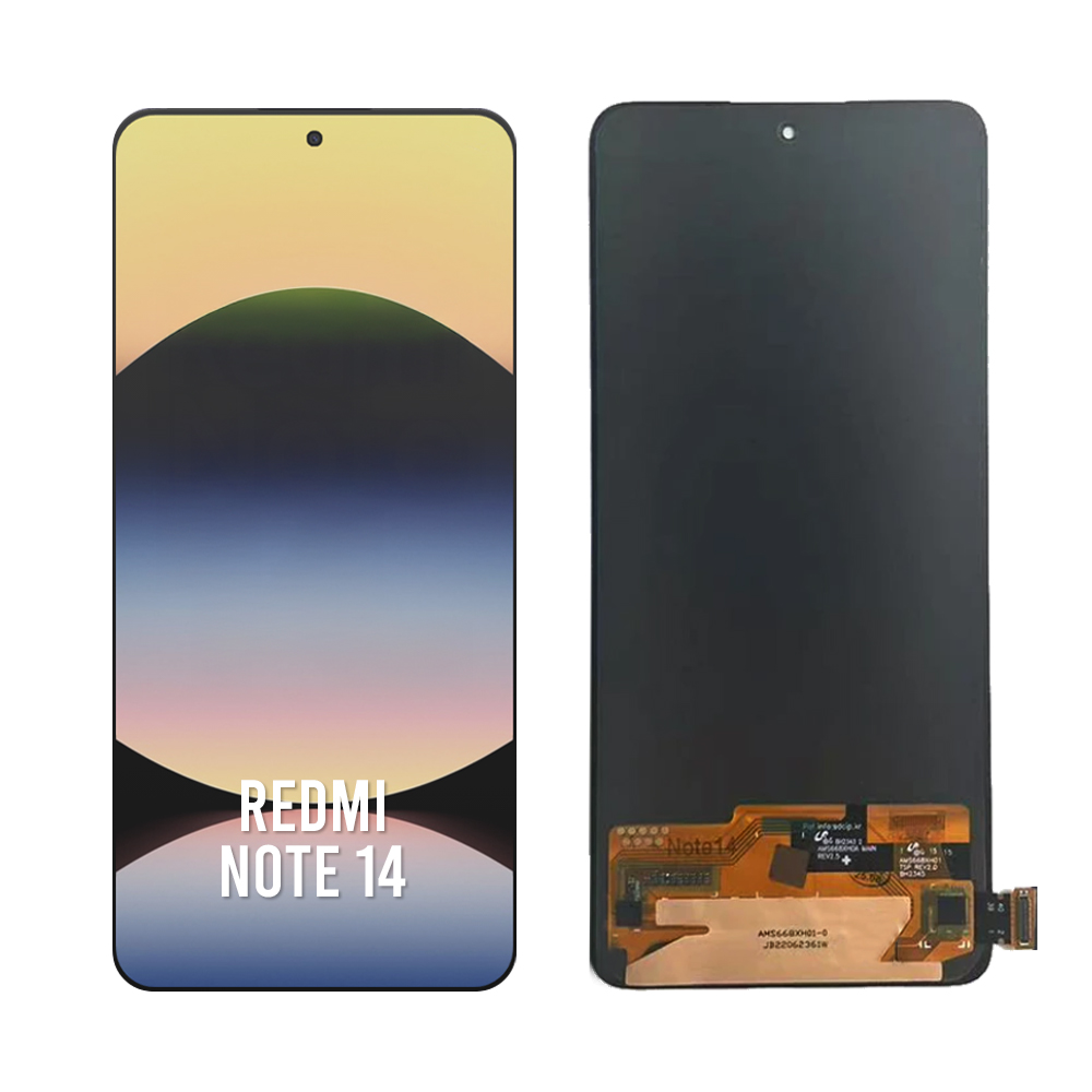 Xiaomi  Redmi Note 14 Display Amoled  For Xiaomi Redmi Note 14 4G 5G Smartphone Screen Touch  Digitizer Replacement For Redmi Pantalla