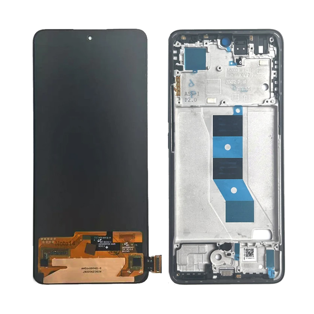 Xiaomi  Redmi Note 14 Display Amoled  For Xiaomi Redmi Note 14 4G 5G Smartphone Screen Touch  Digitizer Replacement For Redmi Pantalla