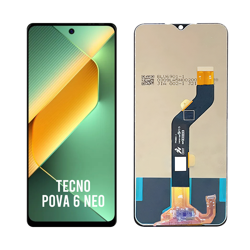 Tecno Pova 6 Neo 5G Kl8 4G Li6 Lcd Display Touch Screen Digitizer Panel Assembly For Tecno Pova 6 Neo  Display