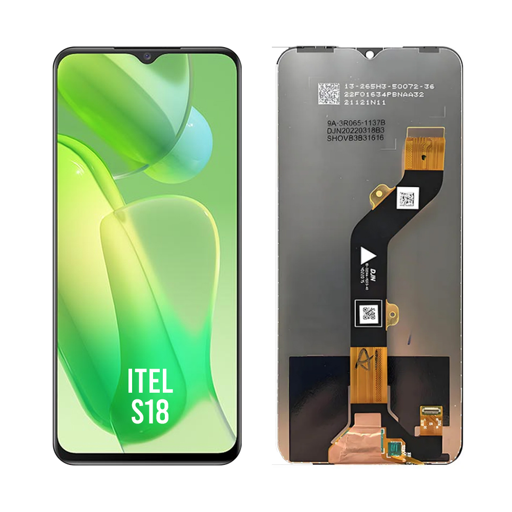 Itel S18 LCD Screen Frame Bracket Mobile phone spare parts Original Touch Screen For Itel S18 Display