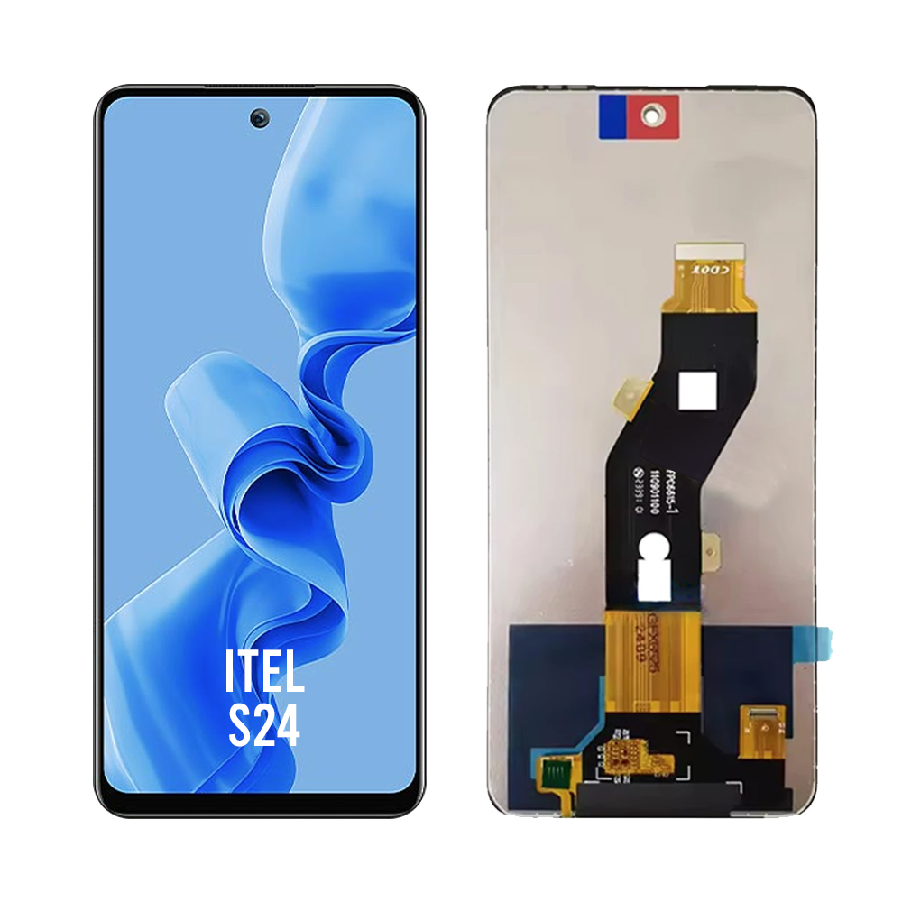 Itel S24 LCD Screen Frame Bracket Phone Display Assembly For Itel S24 Display Assembly Pantalla