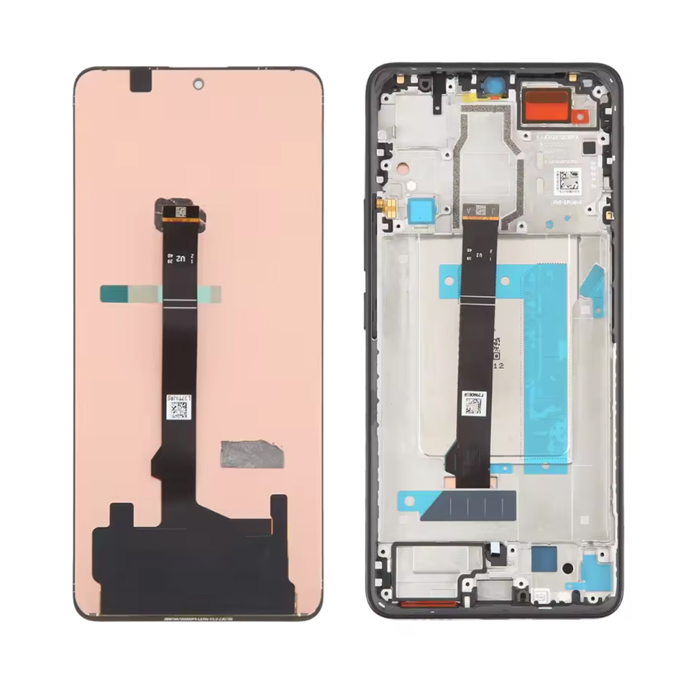 Xiaomi Redmi Turbo 3 Original Amoled Lcd Screen With Digitizer Full Assembly Panel Mobile Pantalla For Redmi Turbo 3 24069Ra21C Repair Parts