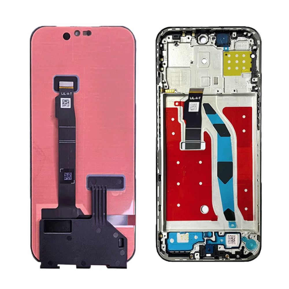 Huawei Honor X8C Display With Fingerprint For Honor X8C Lcd Display Touch Screen Digitizer For Huawei Pantalla