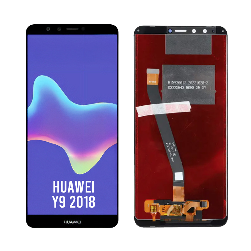 Huawei Y9 2018 Lcd 5.93''Ips For Huawei Y9 2018 Fla-L22 Lx2 Lx3 Fla-Lx1 Touch Screen Digitizer Display With Frame