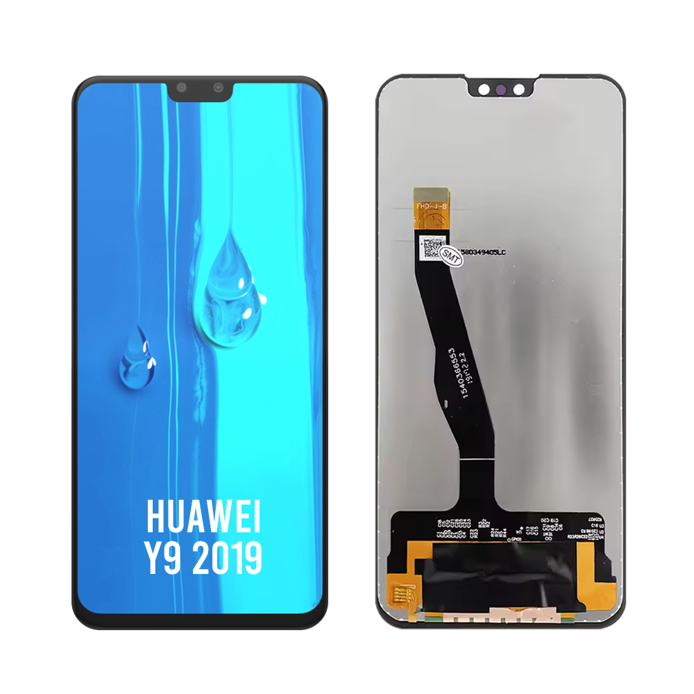 Huawei Y9 2019 Jkm-Lx1 Lx2 Lx3 Al00 Lcd Touch Screen Digitizer Display Assembly With Frame