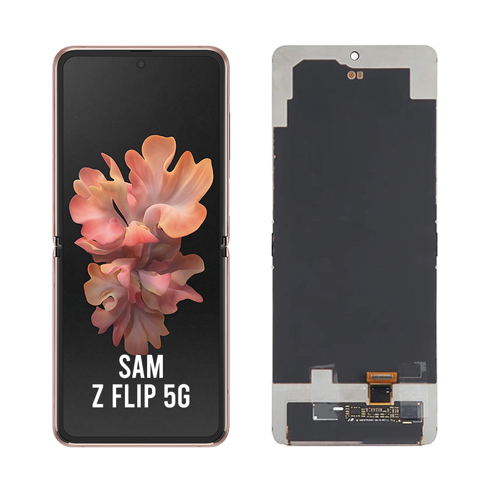 Samsung Galaxy Z Flip 5G Mobile Phone Lcd Pantalla Repair Parts