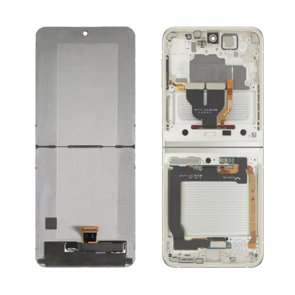 Samsung Galaxy Z Flip3 5G Lcd Screen Sm-F711 Digitizer Full Assembly