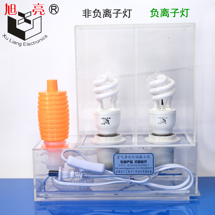 负离子工具旭亮负离子瓷砖喜加漆节电器家居定制实验工具箱演示道具插头E27