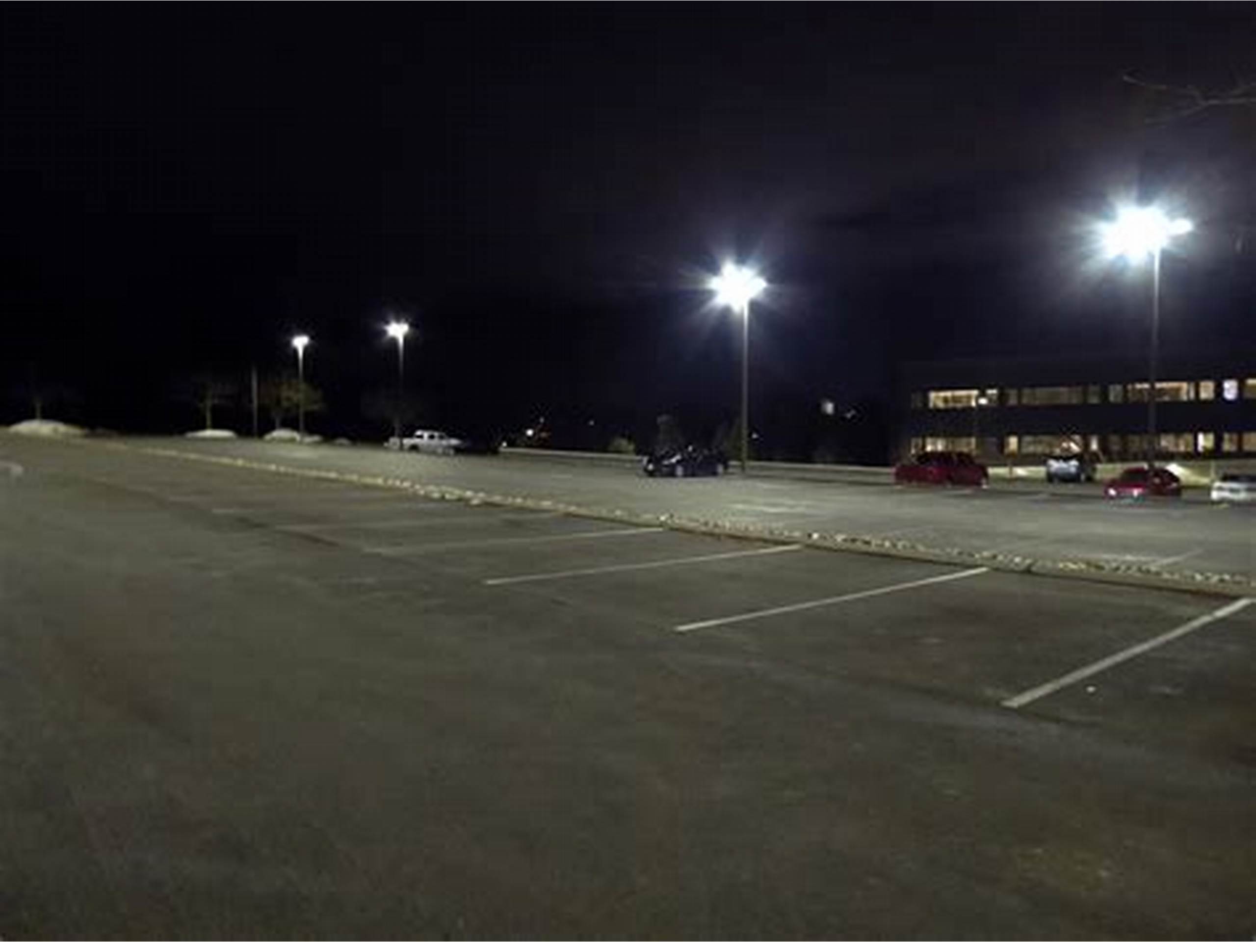 Office Parking Lot Lighting