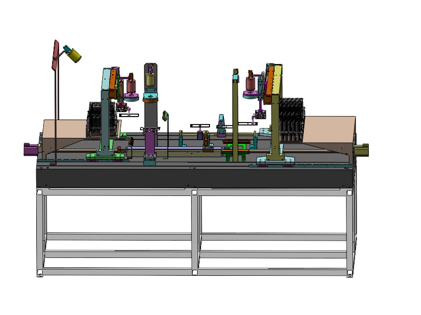 手机屏白玻璃在线检测系统