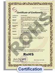 ROHS certification