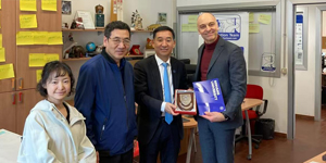 ASIASIM and His Delegation Visited the Federation of European Simulation Societies and the Universitàdi Genova