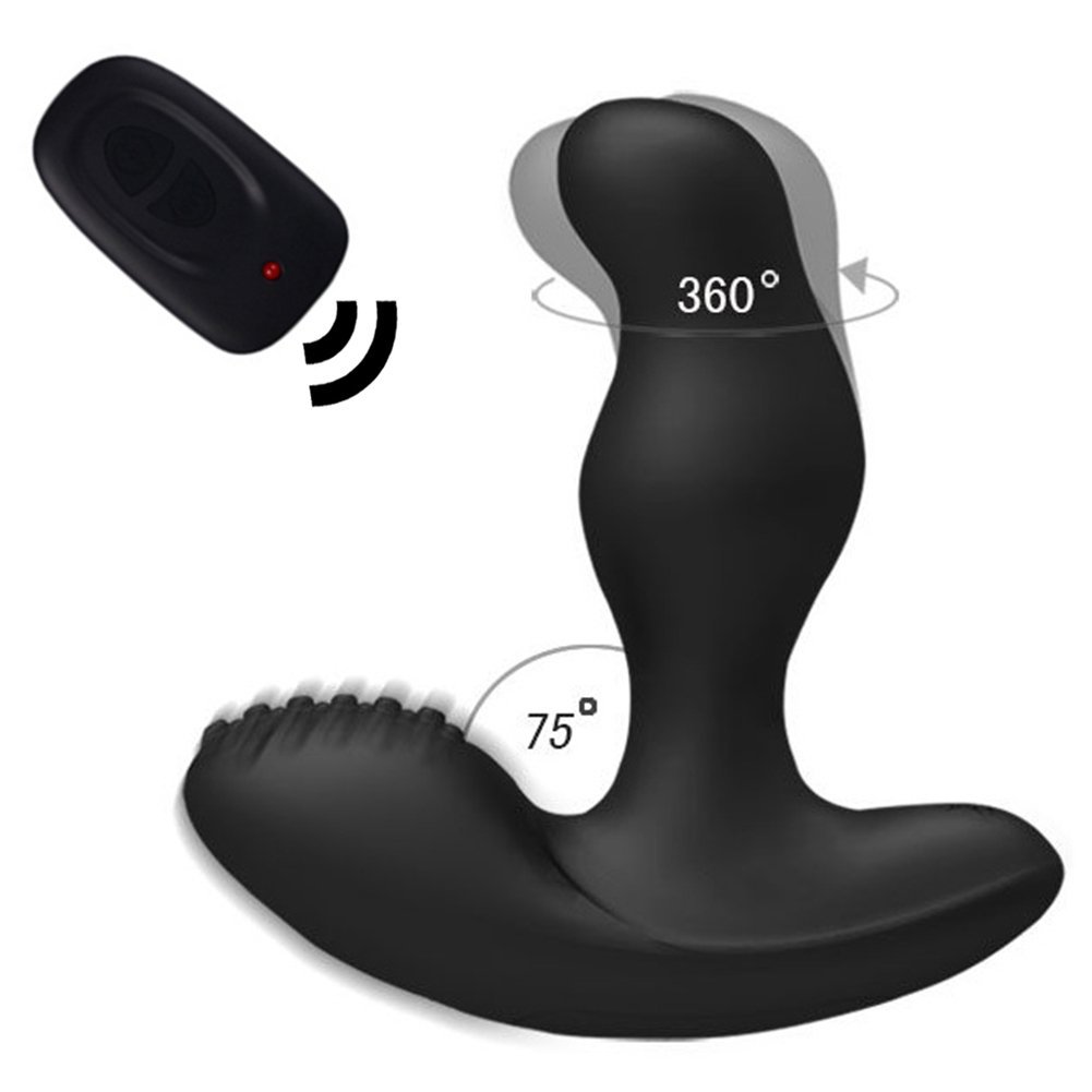 LEVETT® Deluxe Silikon Prostatamassage Analvibrator, Prostata vibrator für Männer