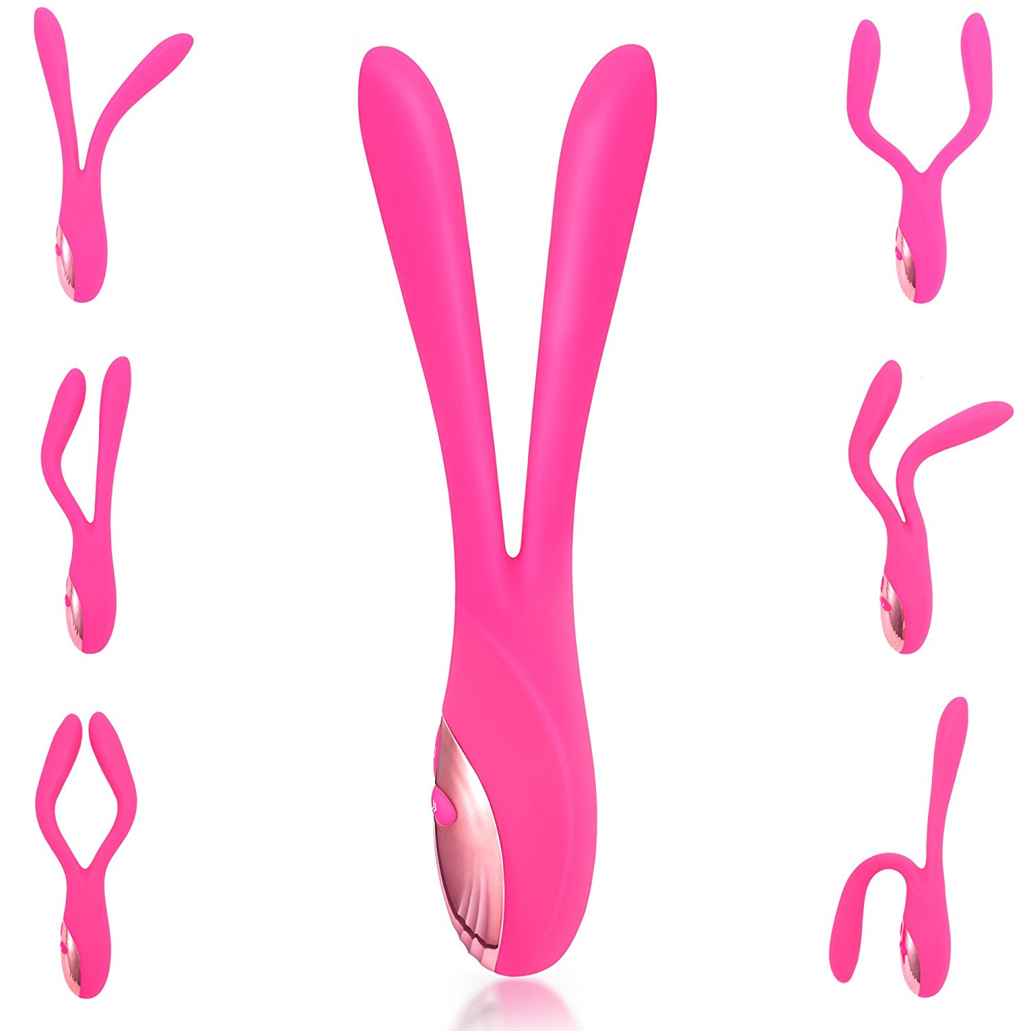Super flexibler Hasenvibrator(Unterschiedliche Formen) mit 3 Vibrationsintensitäten