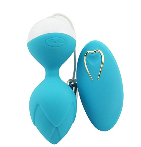 Deluxe Silikon Doppelfunktion ben wa Ball Smart-Ball Bullet Vibrator Ei Vibroei mit 10 Funktionen