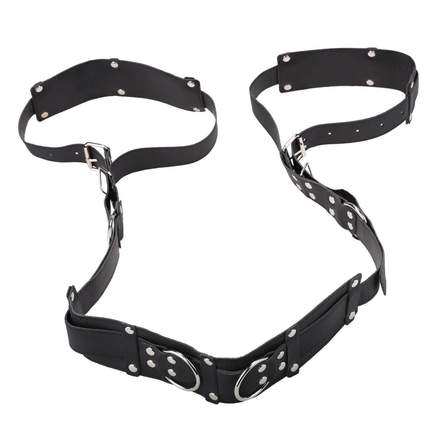 Restraint Bondage Set Verstellbare Knöchel Sprawl Spreizer Handschellen Handschellen