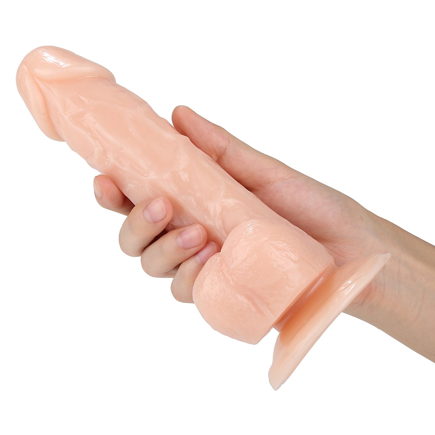 FANTASY Bondage Leder Harness 7,68 &quotPenis-Nachbildung Penisaufsatz Solid Penisslip